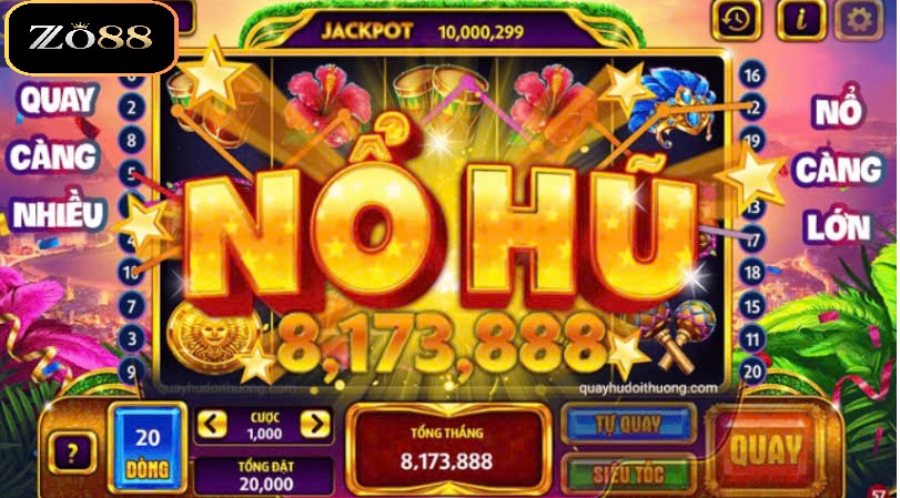Nổ Hũ ZO88 2 Cách thức tham gai chơi nổ hũ